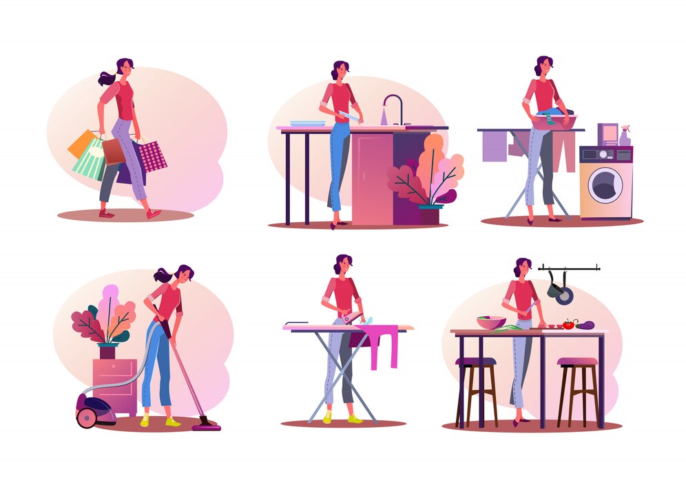 Текст Household chores (Домашние дела) на английском языке